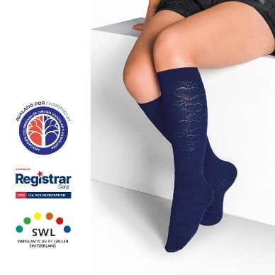Calcetín Caballero Compresión Media 15-20mmHg