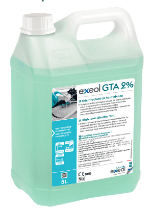 Glutaraldehído 2% – Desinfectante de Alto Nivel (GTA 2%)