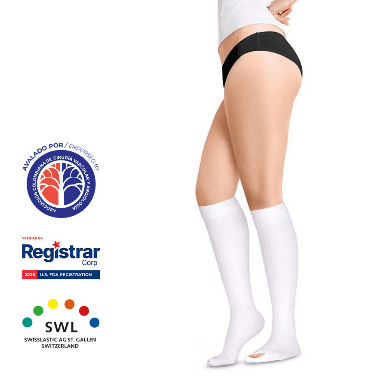 Medias Antiembólicas Rodilla 18-23mmHg